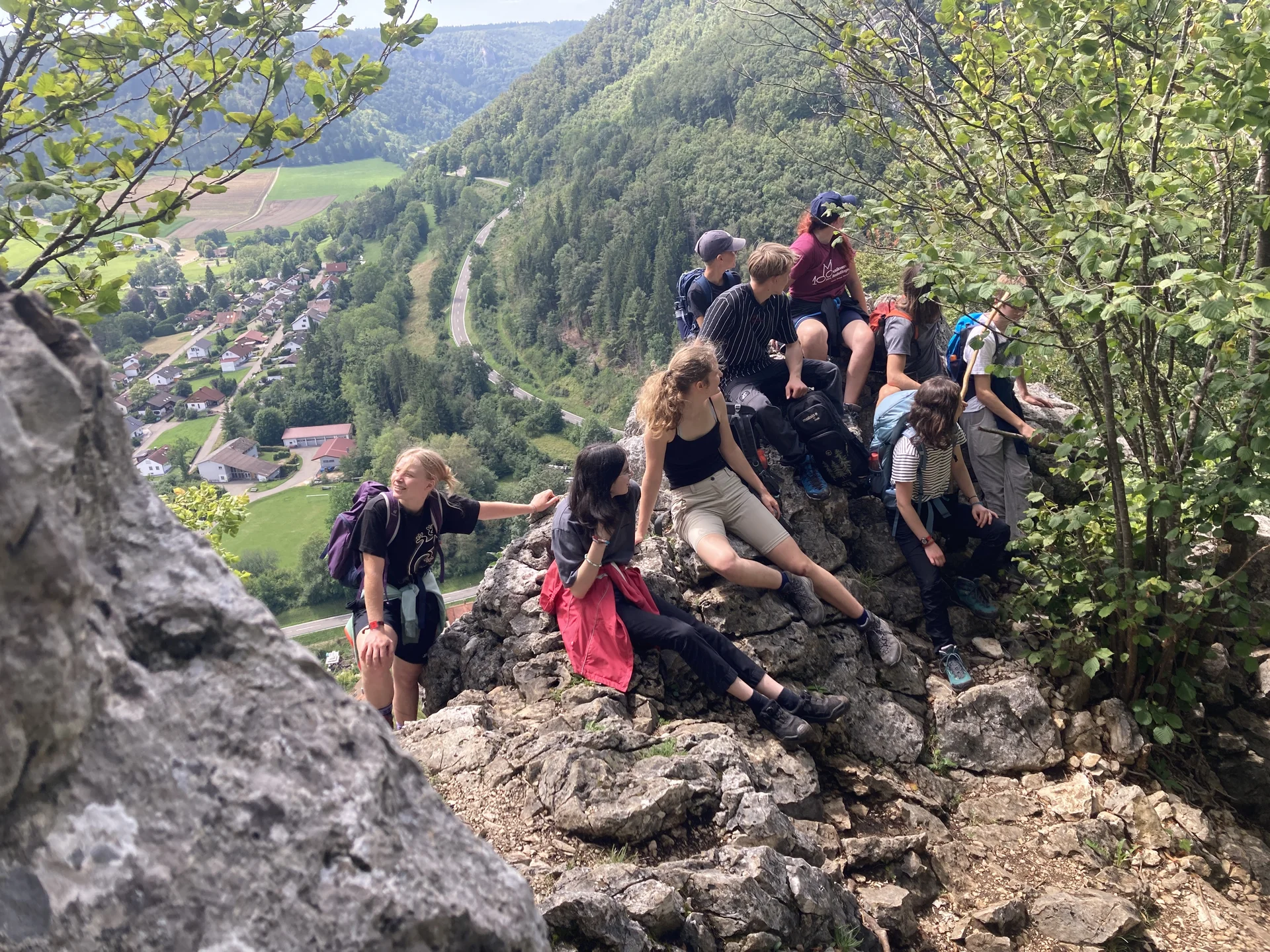 Stuhlfels Klettern | © DAV Sigmaringen / Marvin Engler