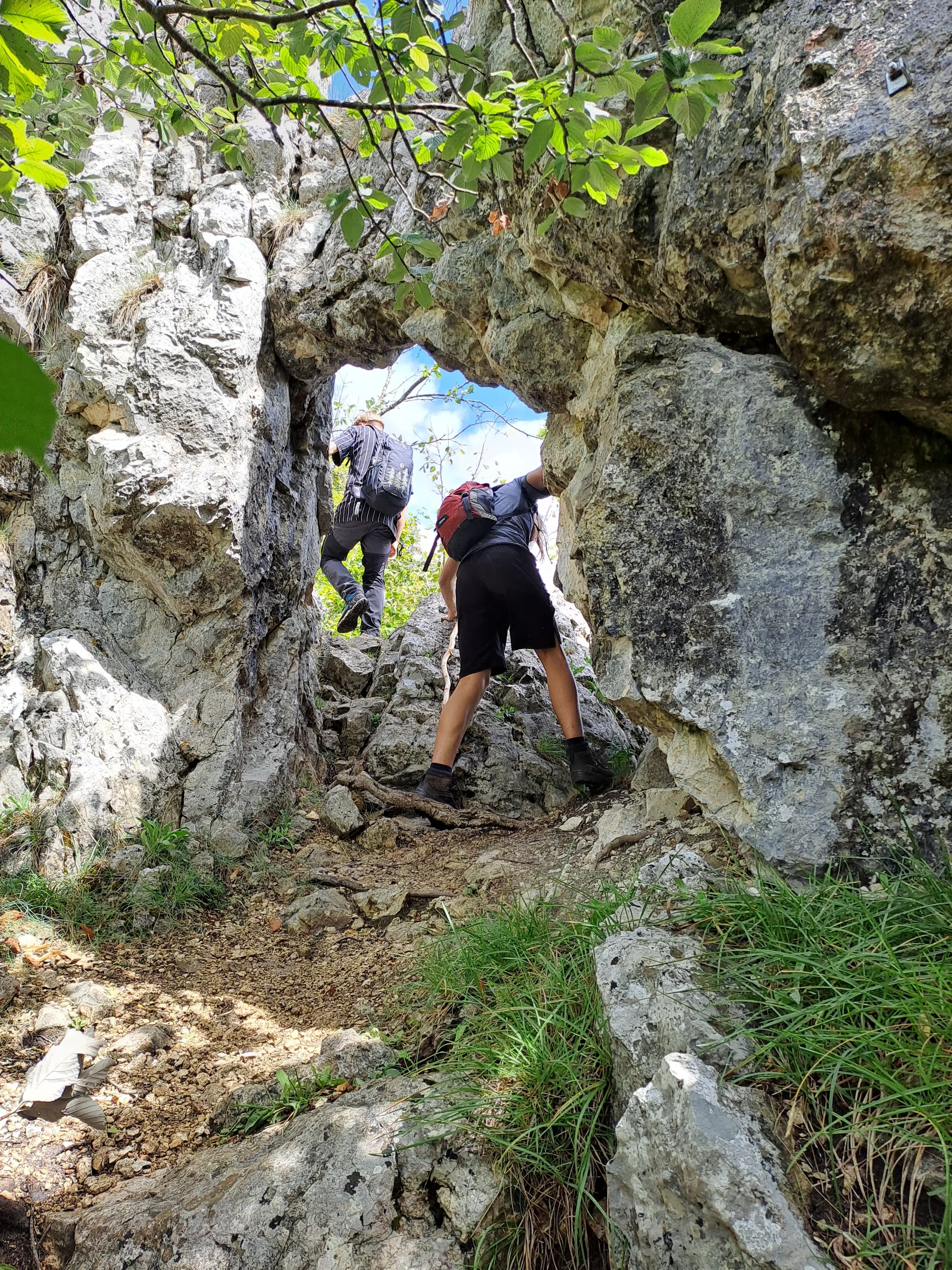 Stuhlfels Klettern | © DAV Sigmaringen / Marvin Engler