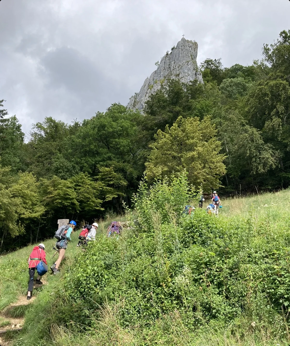 Stuhlfels Klettern | © DAV Sigmaringen / Marvin Engler