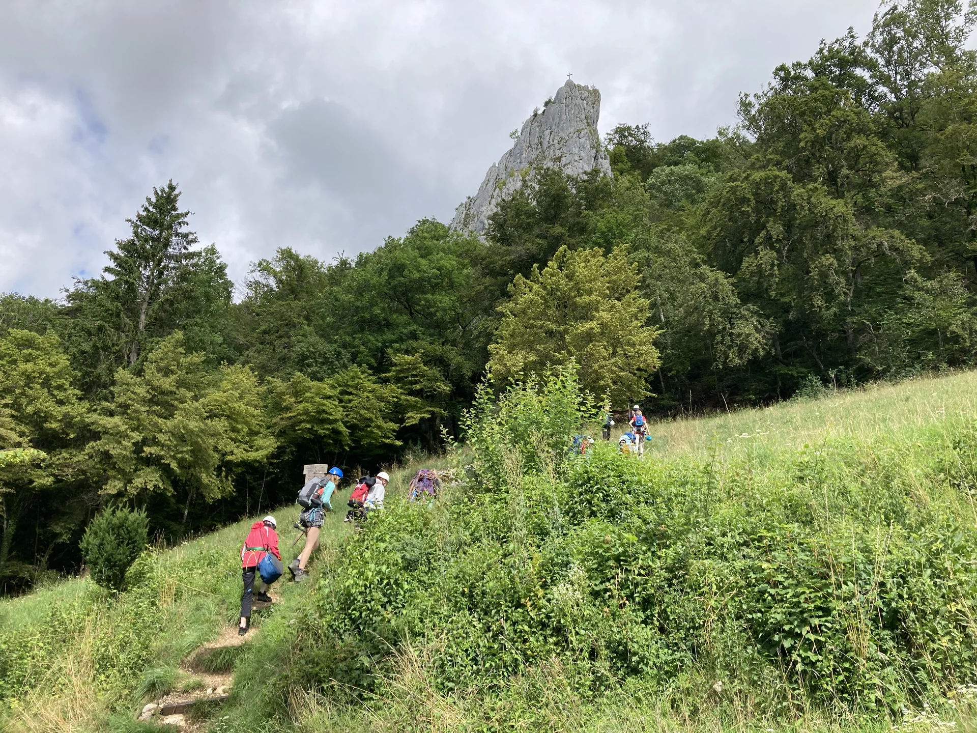 Stuhlfels Klettern | © DAV Sigmaringen / Marvin Engler