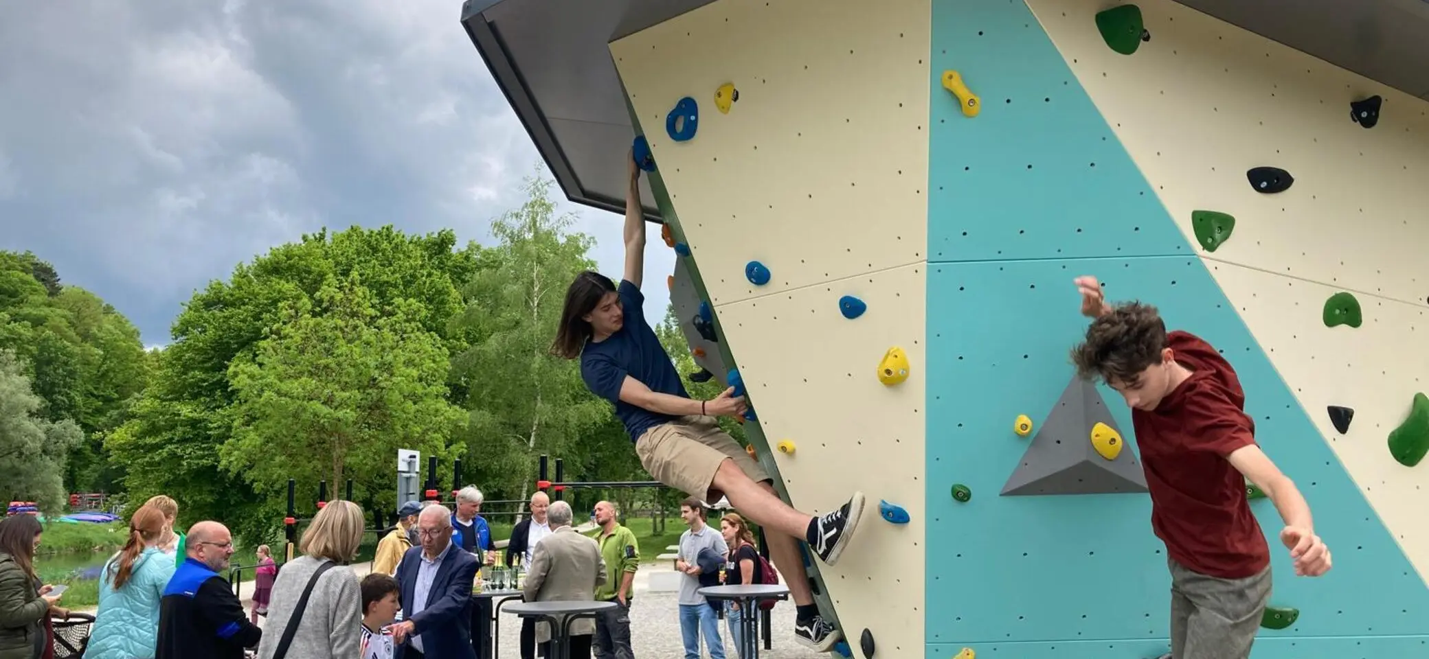 Boulderpilz Eröffnung | © DAV Sigmaringen / Marvin Engler