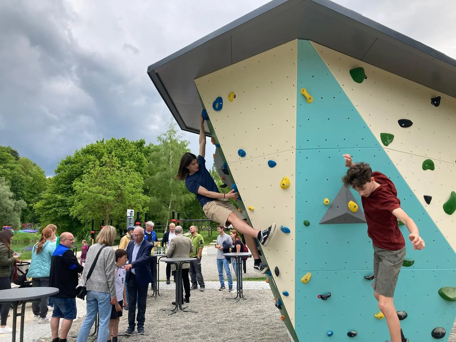 Boulderpilz Eröffnung | © DAV Sigmaringen / Marvin Engler