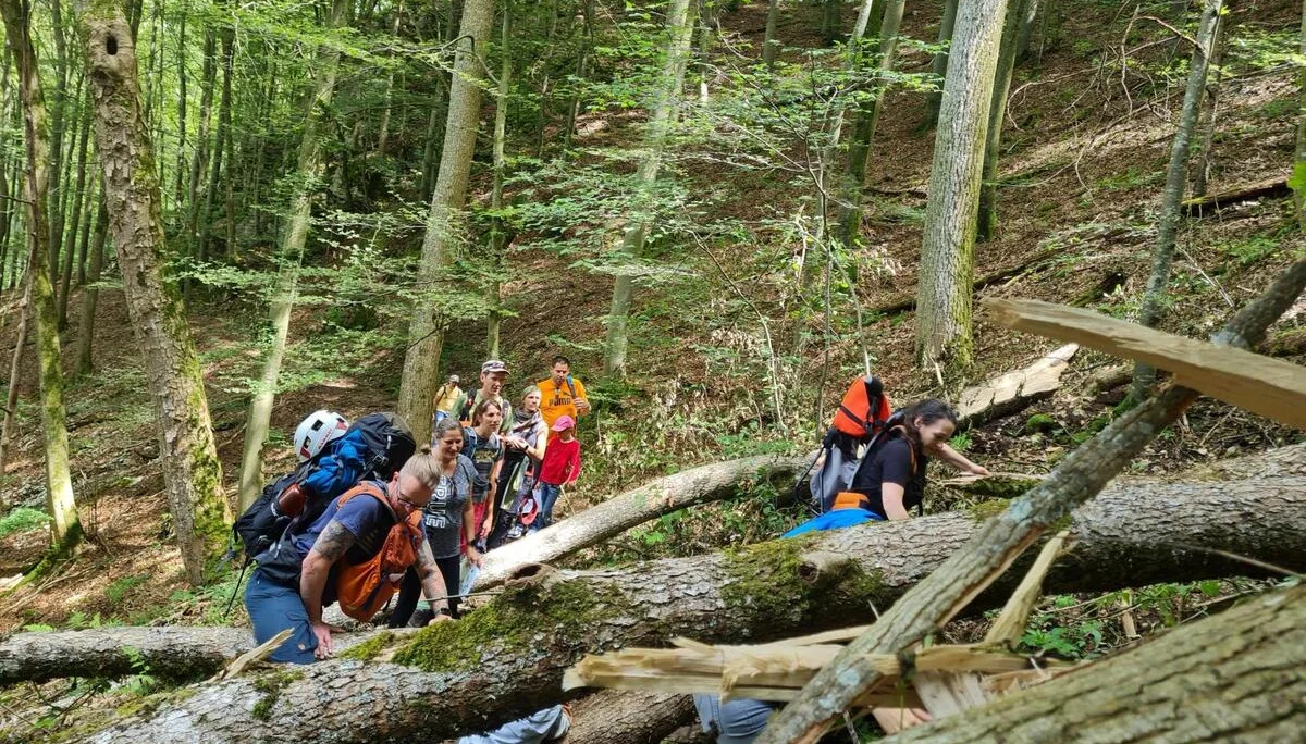 Schillerhöhle Familiengruppe | © DAV Sigmaringen / Christoph Griesser