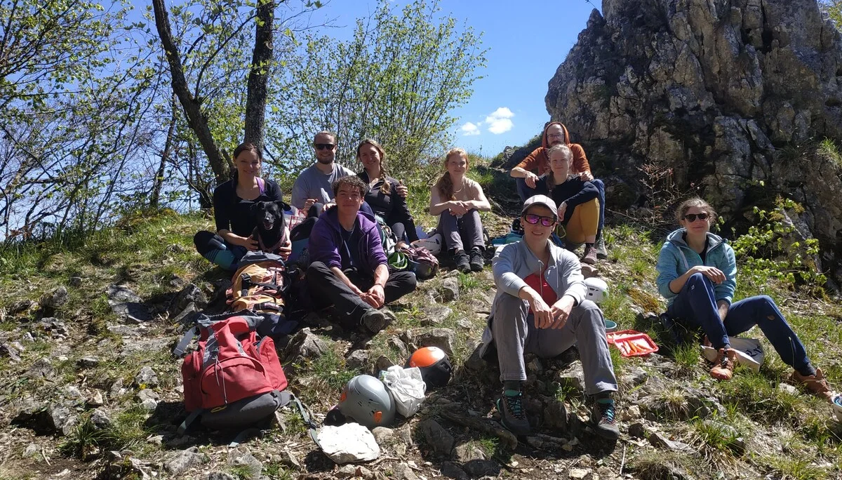 Mehrseillängenkurs DAV Sigmaringen Donautal 2024 | © DAV Sigmaringen / Elena Besch