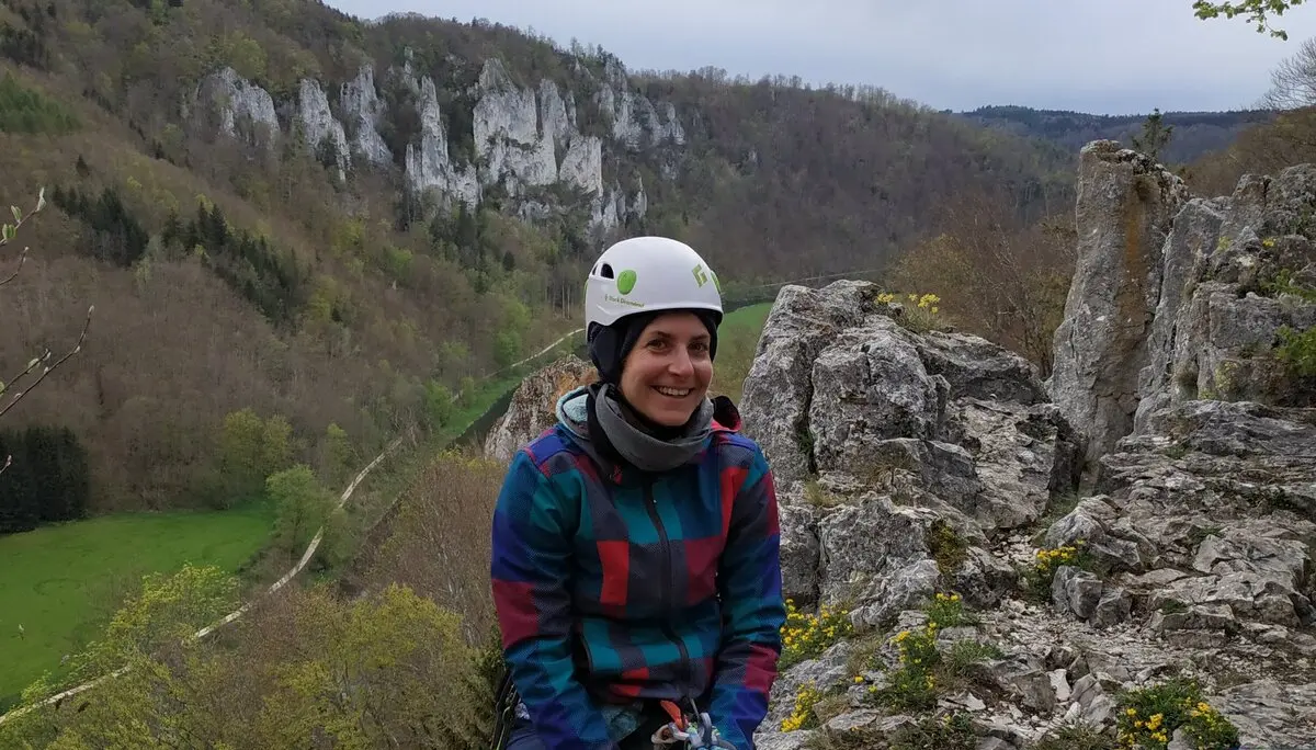 Mehrseillängenkurs DAV Sigmaringen Donautal 2024 | © DAV Sigmaringen / Elena Besch