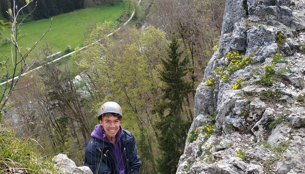 Mehrseillängenkurs DAV Sigmaringen Donautal 2024 | © DAV Sigmaringen / Elena Besch