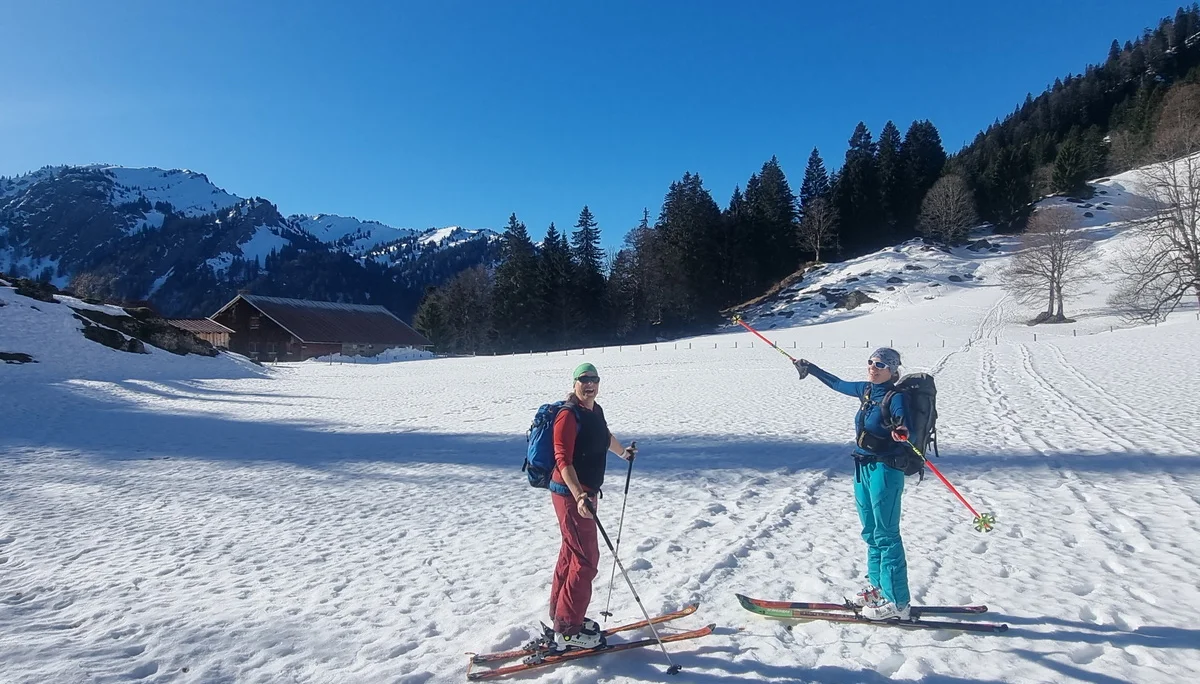 Skitourenkurs Gunzesrieder Tal | © DAV Sigmaringen / Ernst Steffen