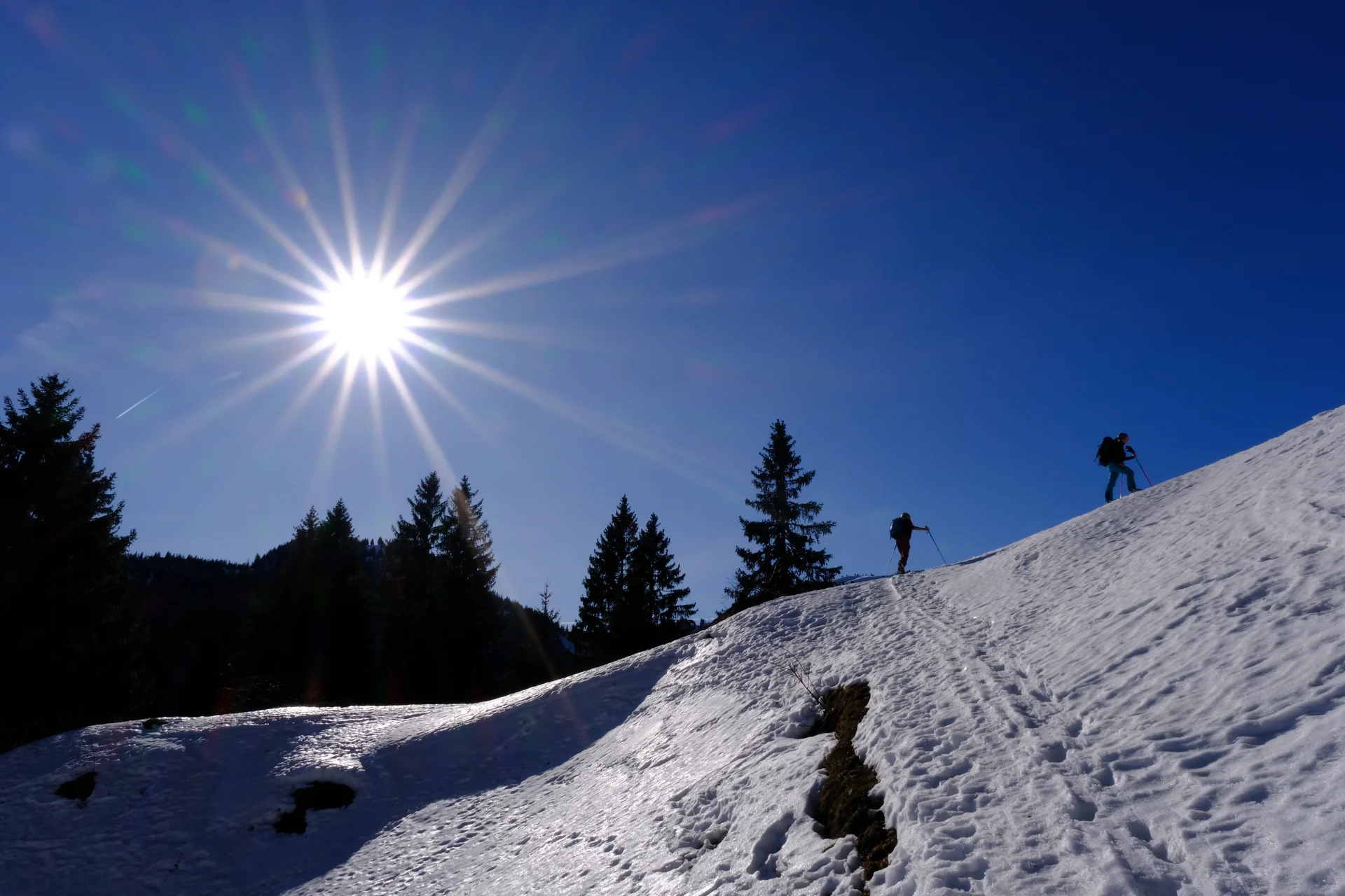 Skitourenkurs Gunzesrieder Tal | © DAV Sigmaringen / Ernst Steffen