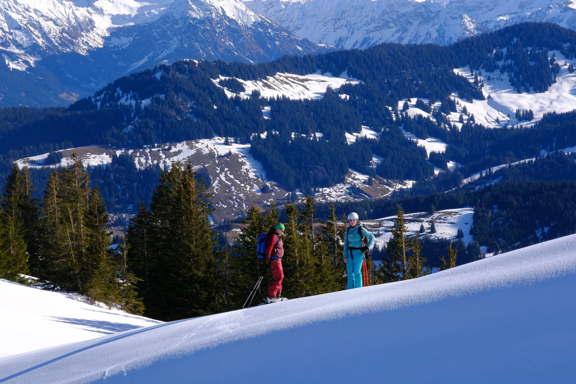 Skitourenkurs Gunzesrieder Tal | © DAV Sigmaringen / Ernst Steffen