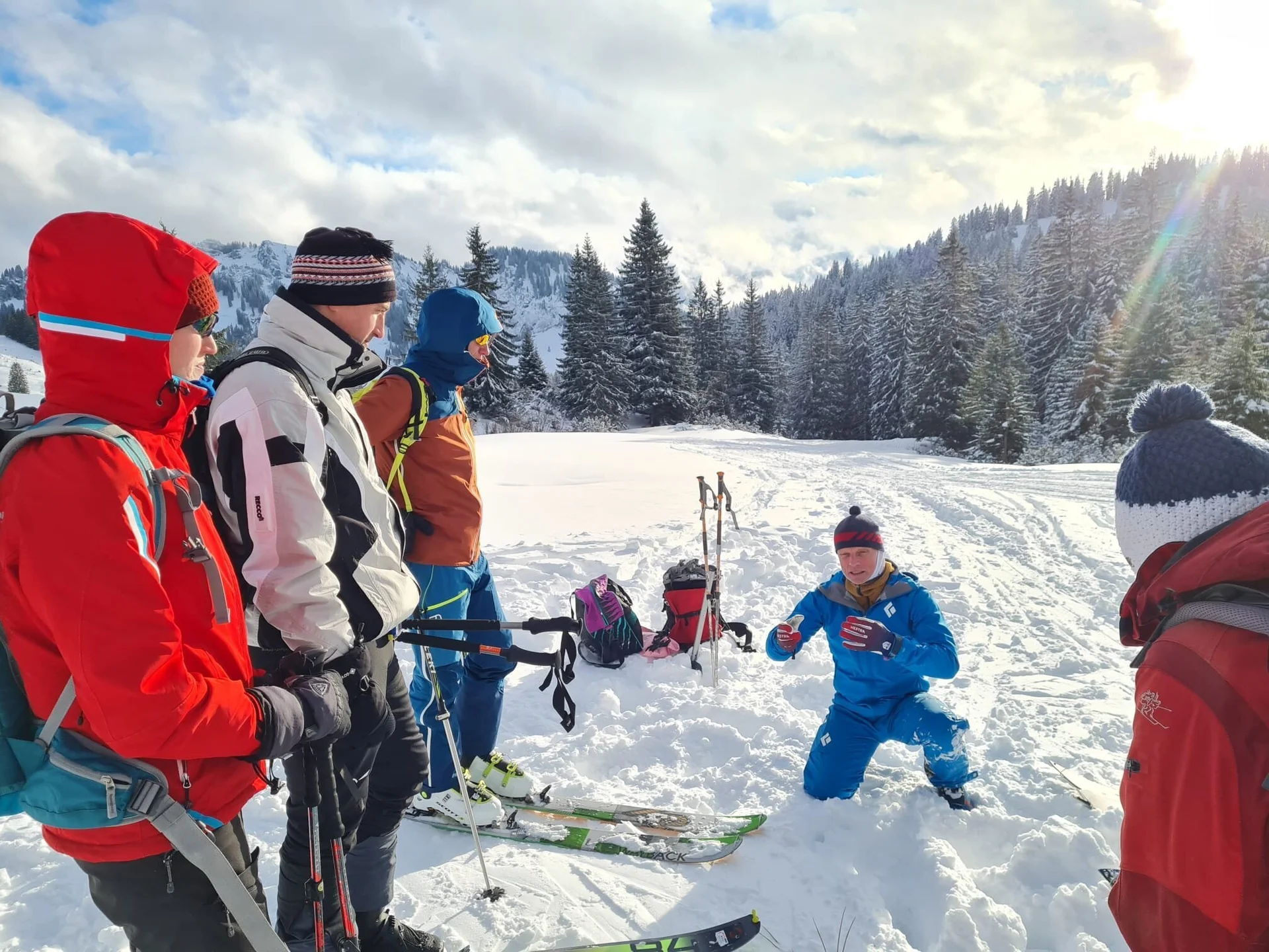 Freunde finden LVS | © DAV Sigmaringen / Peter Maucher