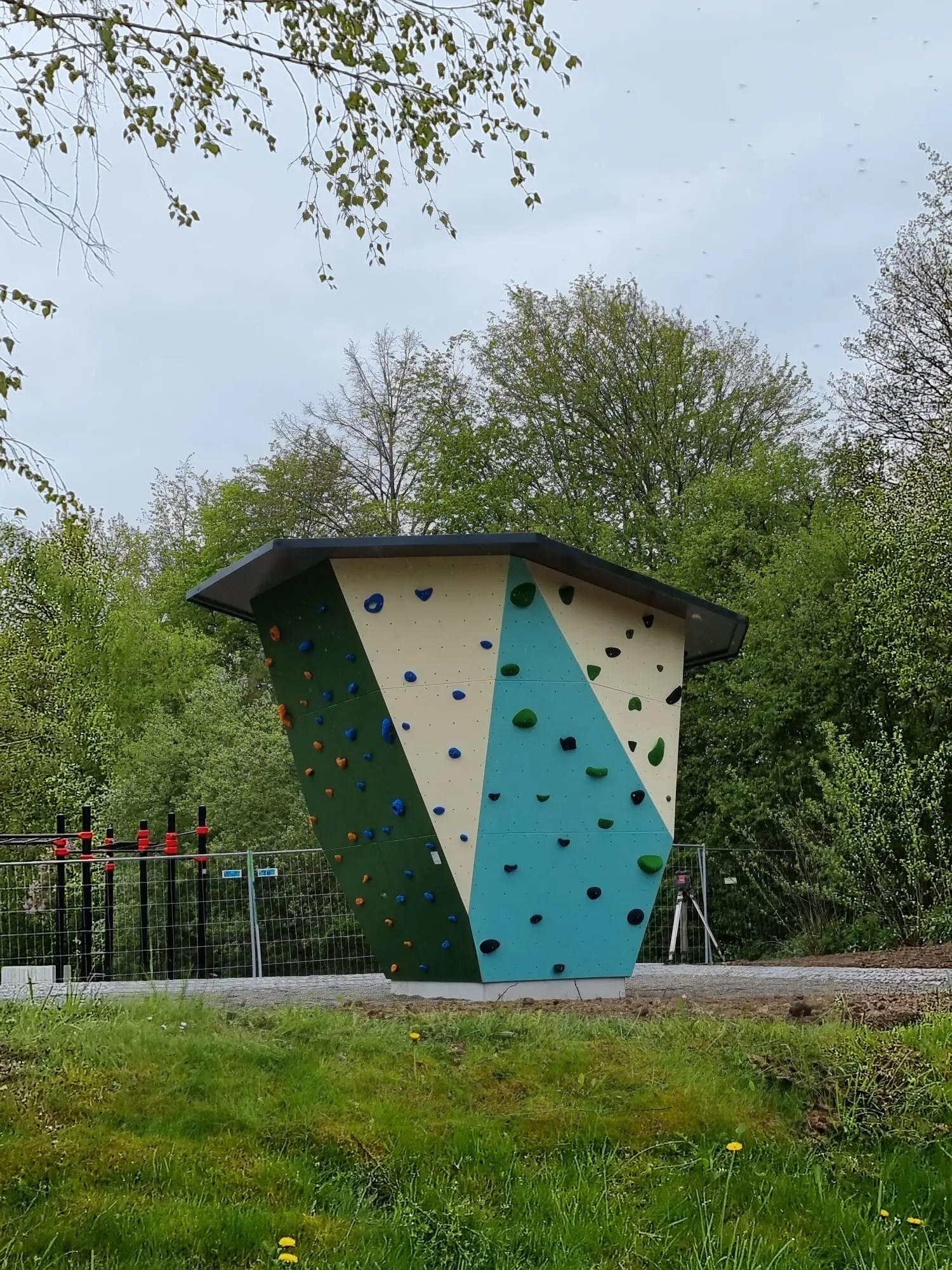 Bolderturm, fertig | © DAV Sigmaringen, Robert Wolf