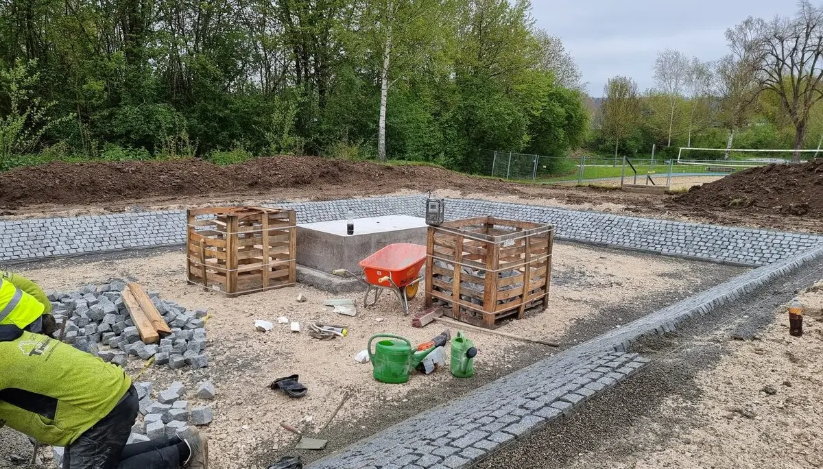 Bolderturm, Ausgrabung | © DAV Sigmaringen, Robert Wolf