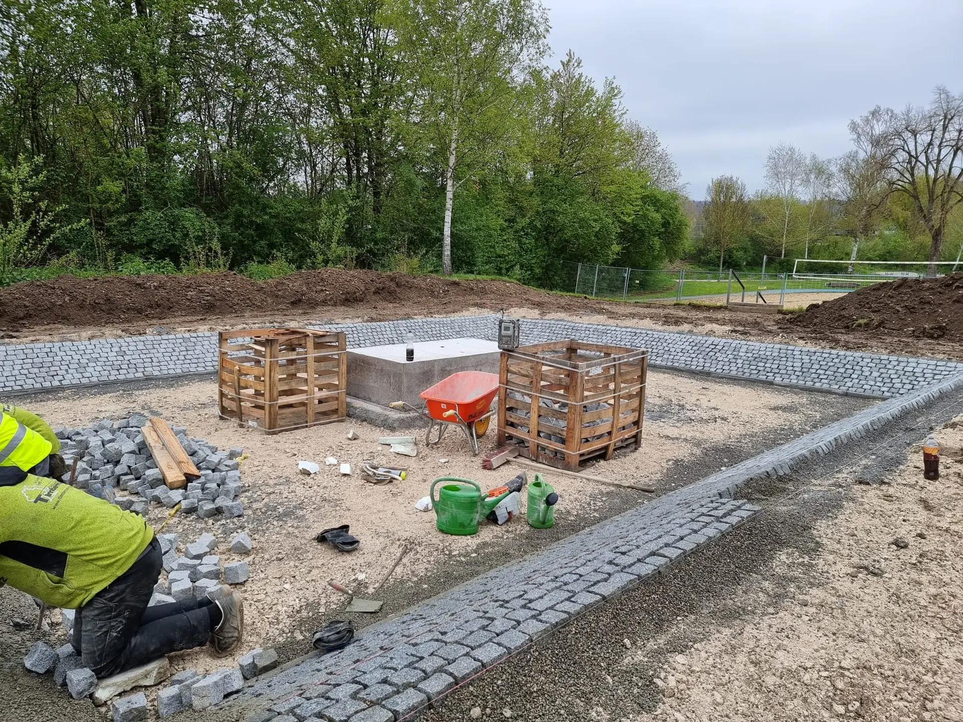 Bolderturm, Ausgrabung | © DAV Sigmaringen, Robert Wolf